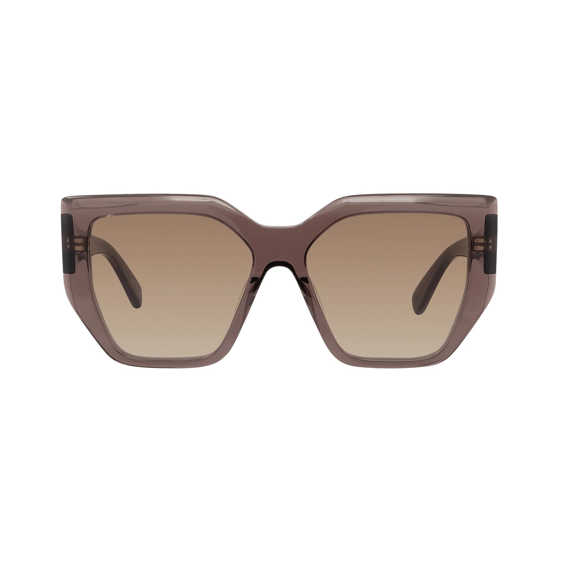Lunettes de soleil Edge - Shiny Dark Brown & Gradient Brown