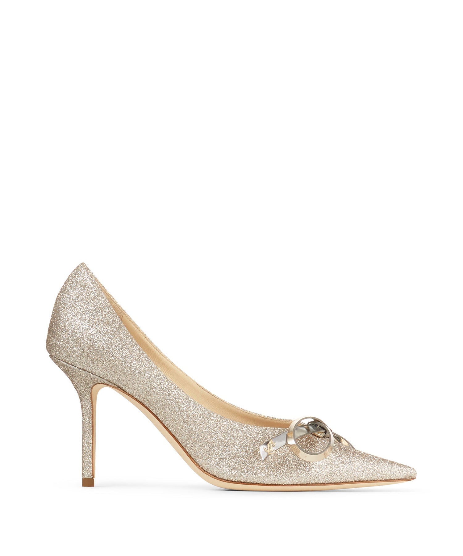 Escarpins Scarlette 85 - Platinum Ice, Champagne & Silver