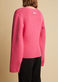 Cardigan Scarlet en cachemire - Taffy