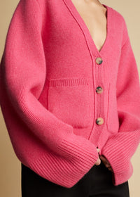 Cardigan Scarlet en cachemire - Taffy