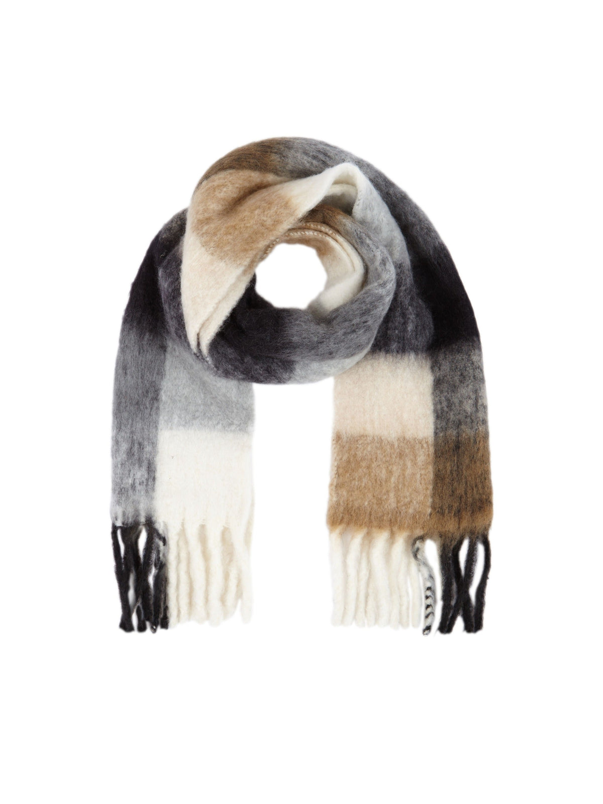 Echarpe Scarves - Black & Brown