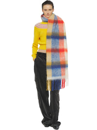 Echarpe Scarves - Red & Blue