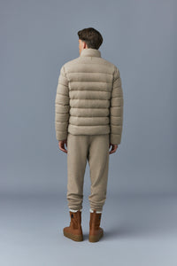 Doudoune courte Scott en laine - Light Camel