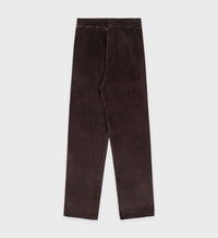 Pantalon Script en velours - Chocolate