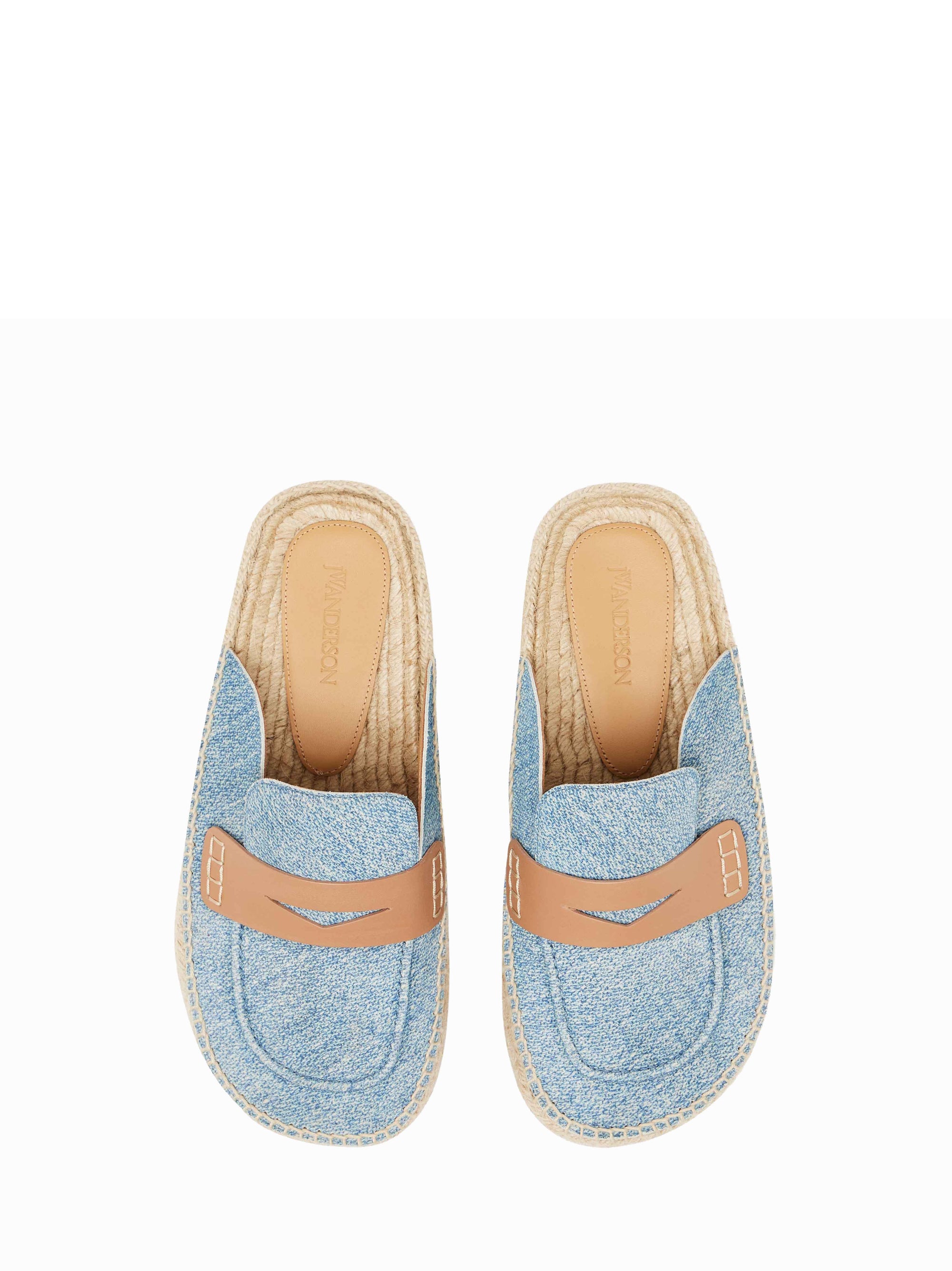Mocassin Espadrille À Lacets M - Blue