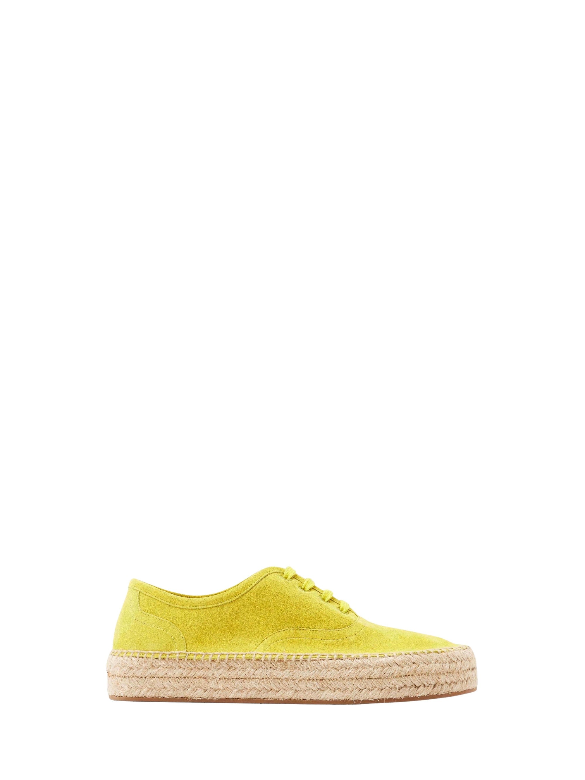 Mocassin Espadrille À Lacets M - Lime