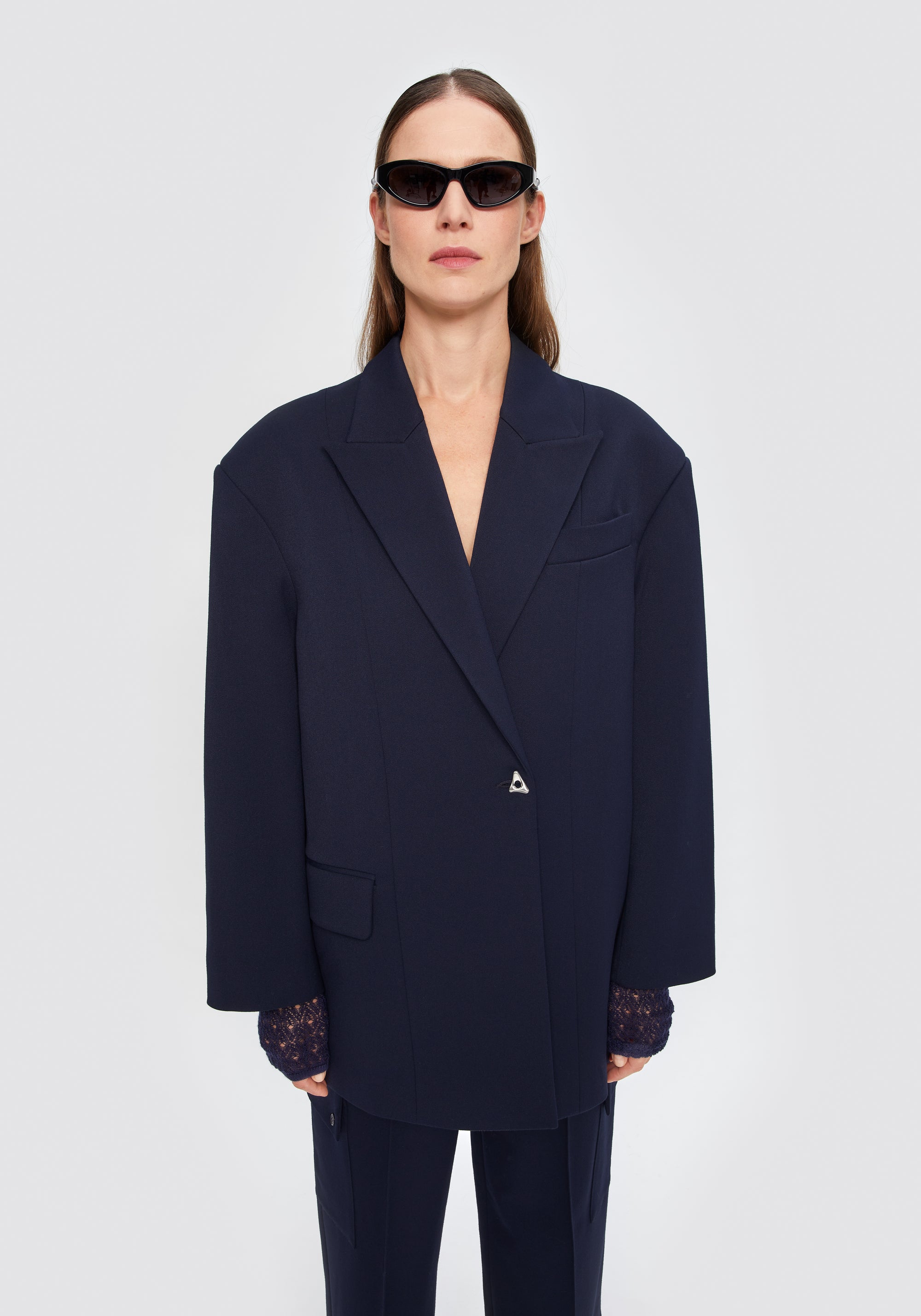 Blazer Search oversize - Midnight Blue