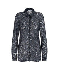 Chemise Selia en dentelle - Silver Grey