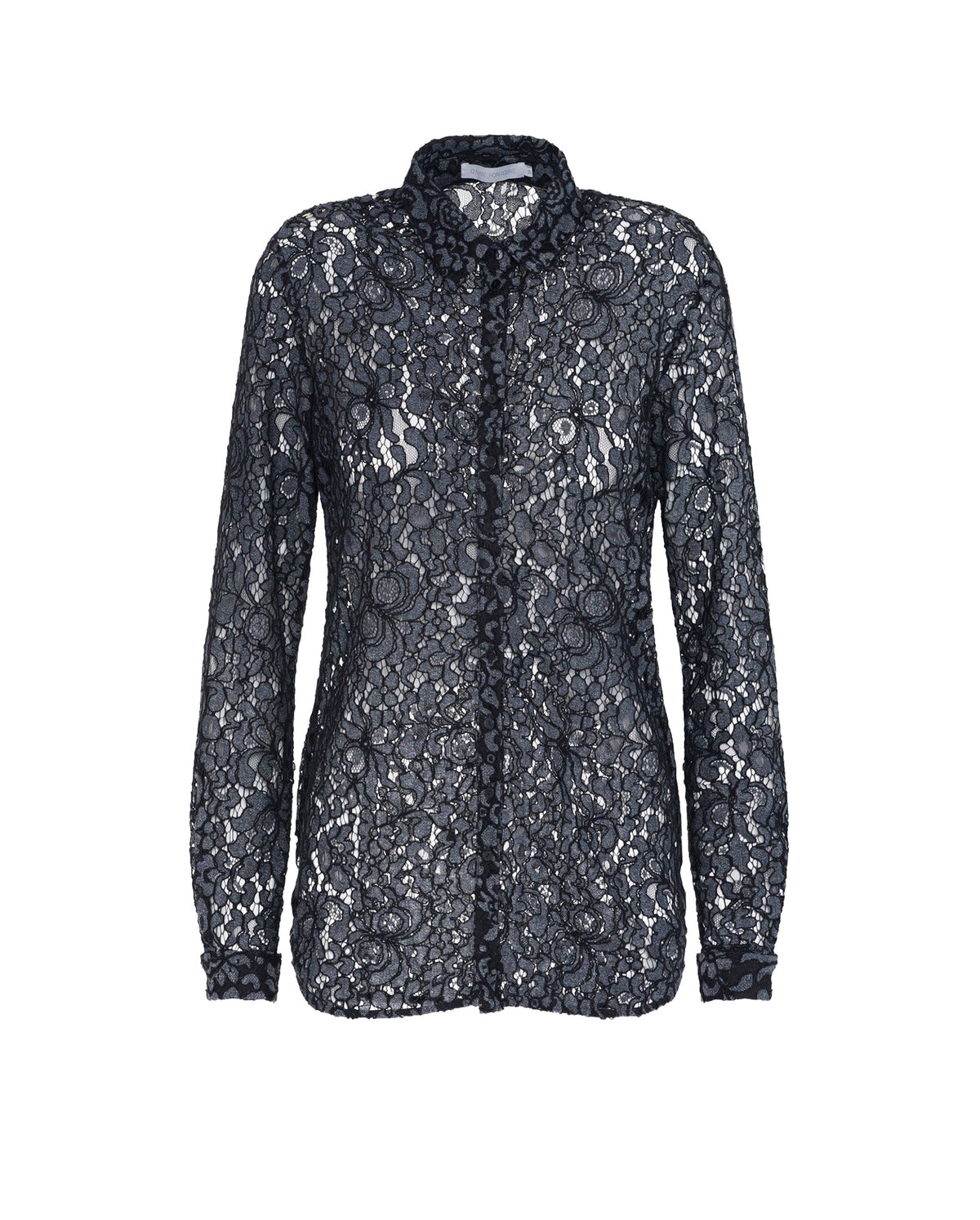 Chemise Selia en dentelle - Silver Grey