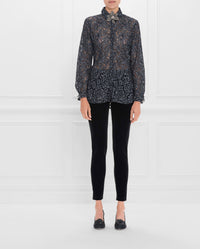 Chemise Selia en dentelle - Silver Grey