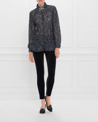Chemise Selia en dentelle - Silver Grey