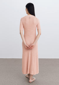 Robe midi Selkie - Apricot