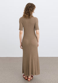 Selkie maxi dress - Truffle