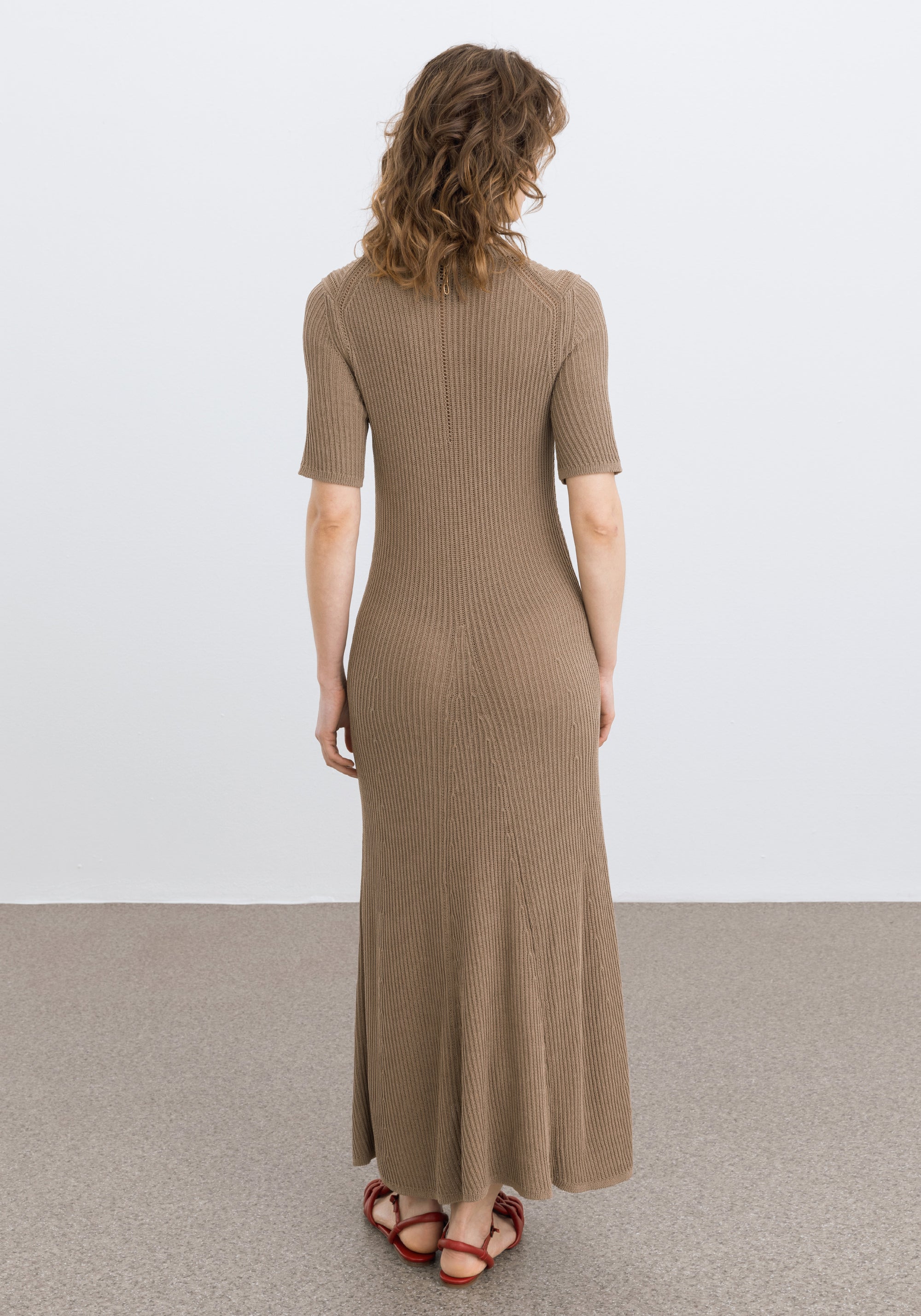 Selkie maxi dress - Truffle