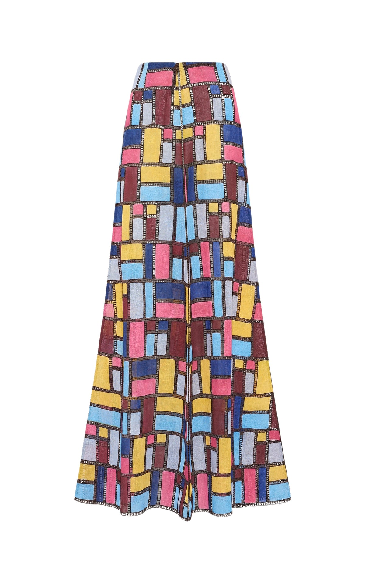 Aurora Multi / Jupe Selma en lin - Aurora Multi