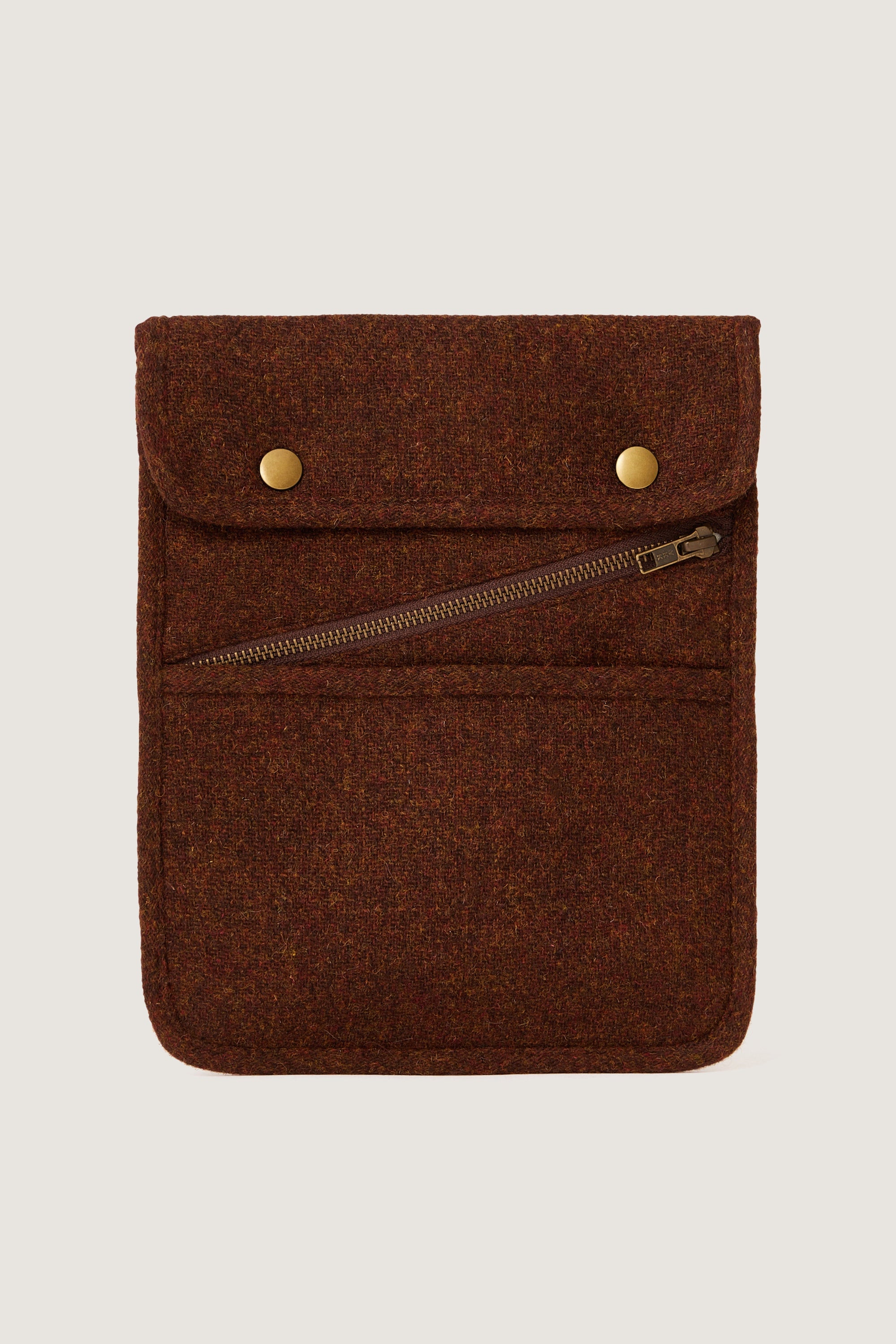 MARRON _ Sac Spencer en laine - Marron