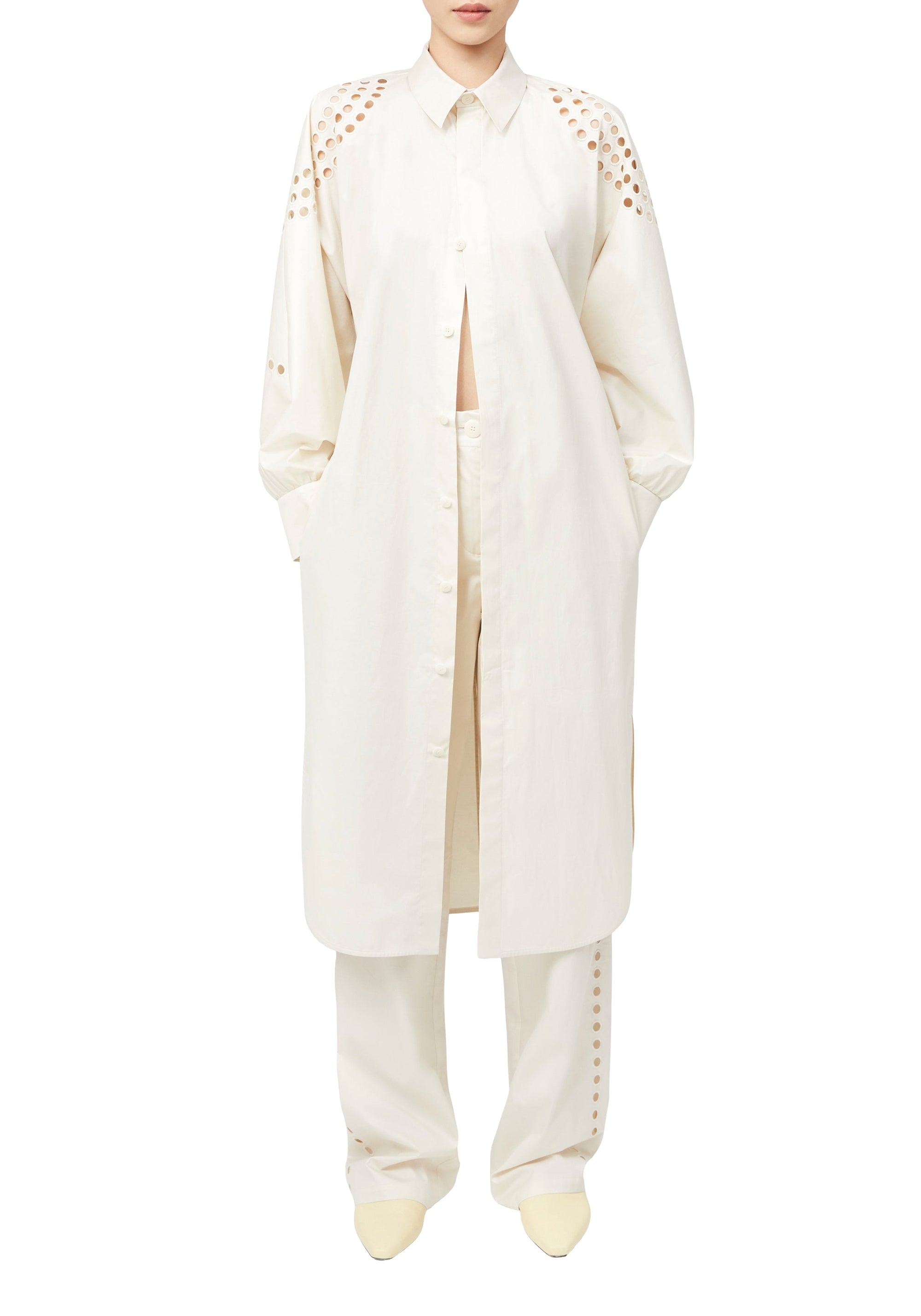 Robe chemise Senate - Off White