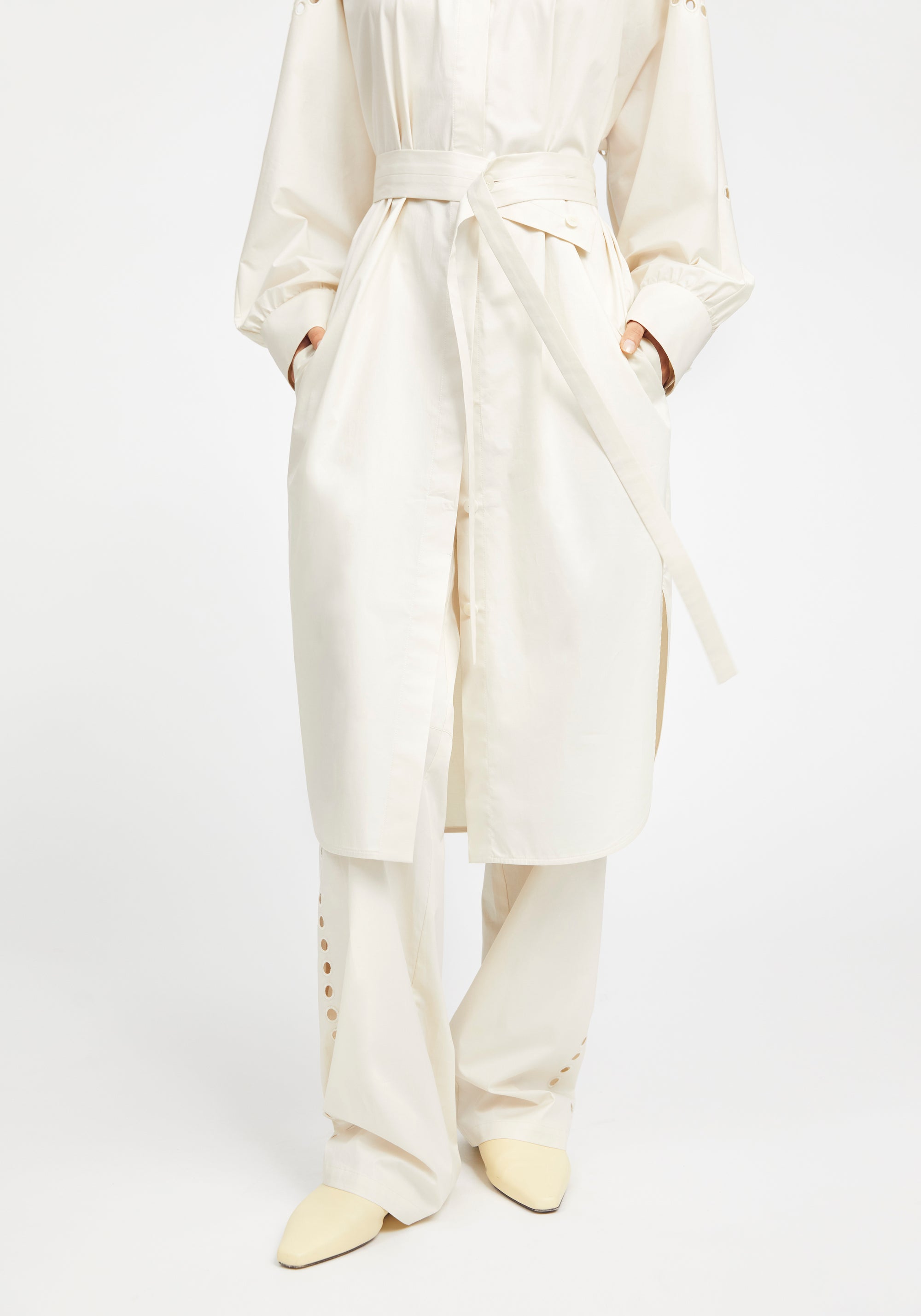 Robe chemise Senate - Off White