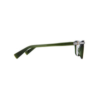 Lunettes de vue mixtes Sentinelle I à plaquettes - Olive & Palladium