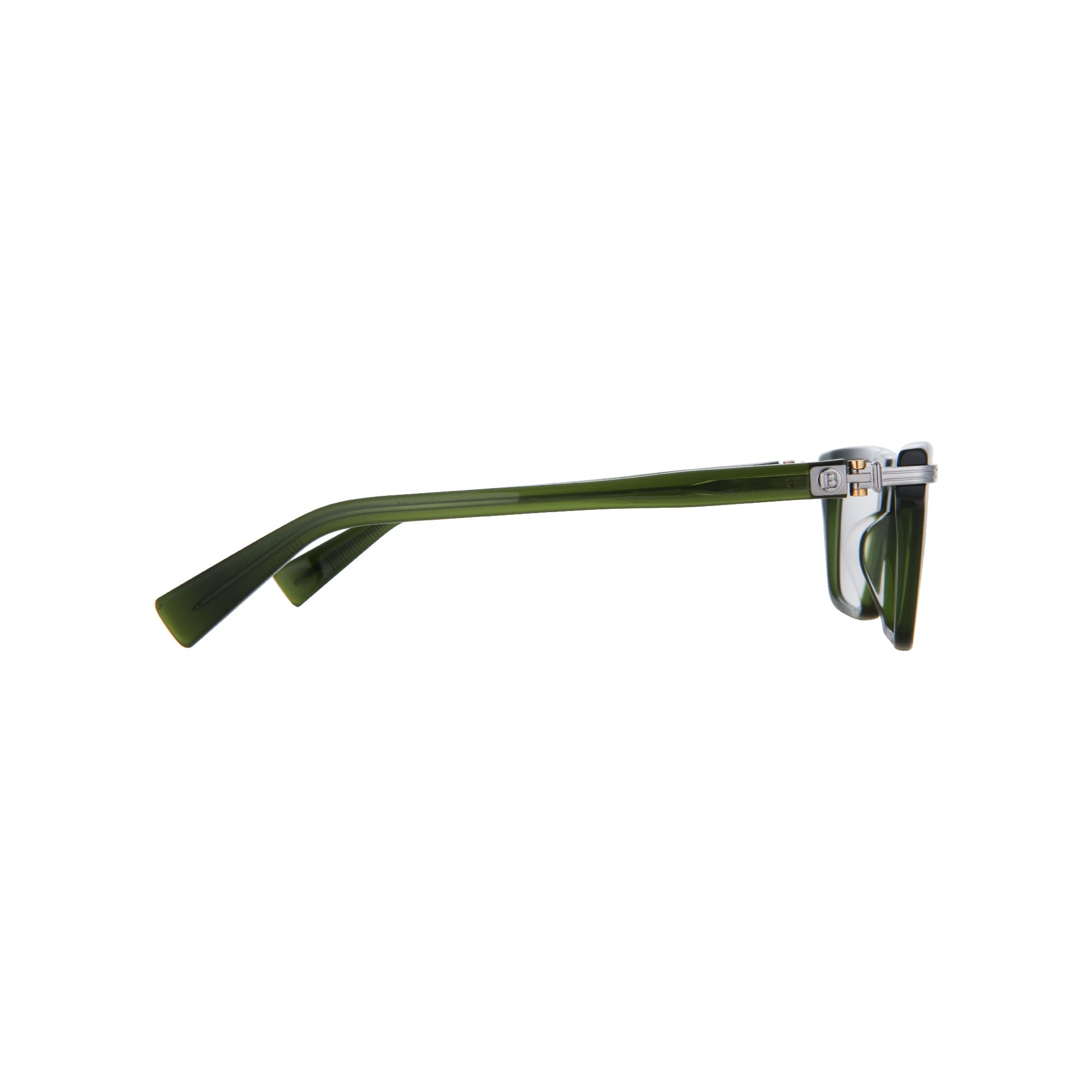 Lunettes de vue mixtes Sentinelle I à plaquettes - Olive & Palladium