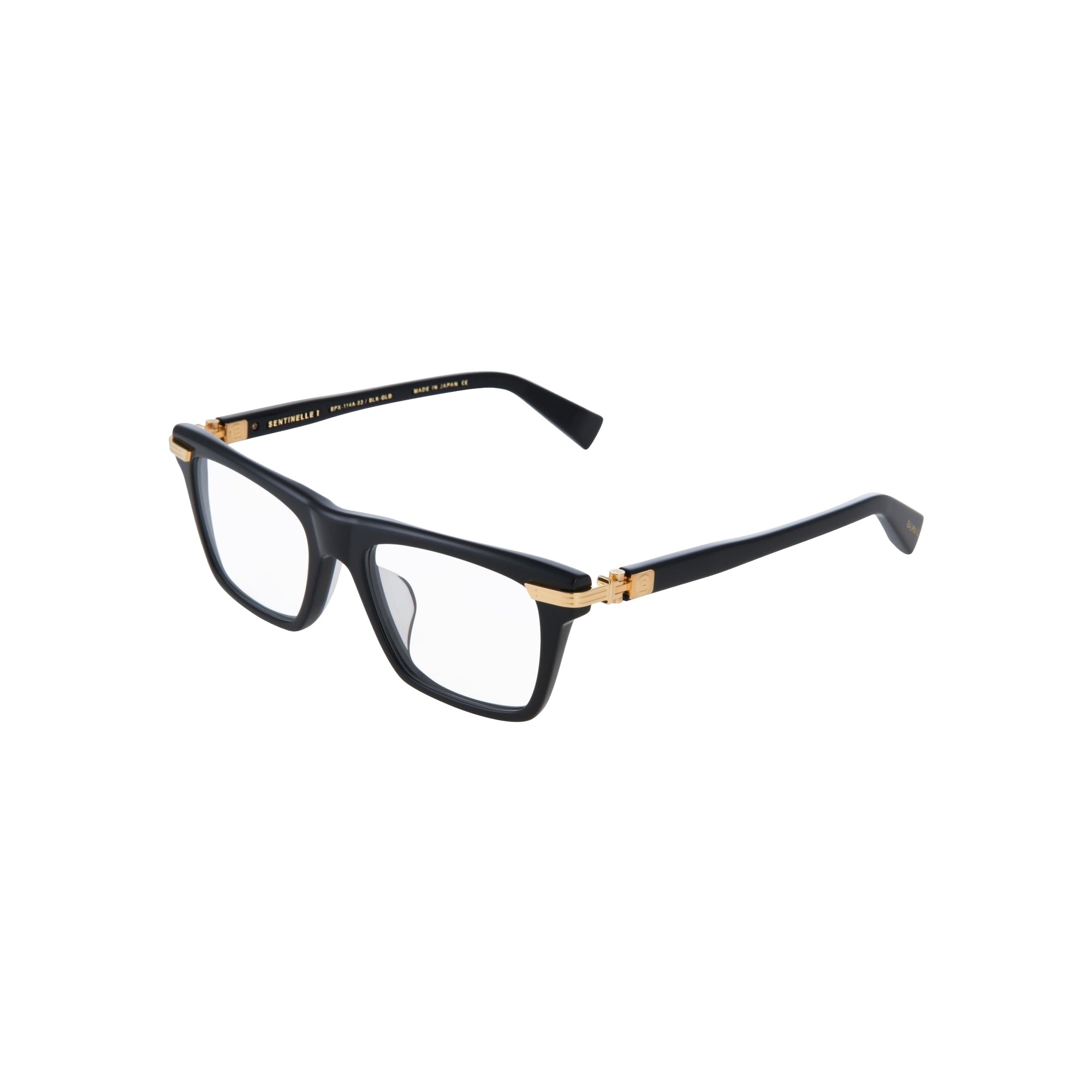 Lunettes de vue mixtes Sentinelle I - Black & Gold