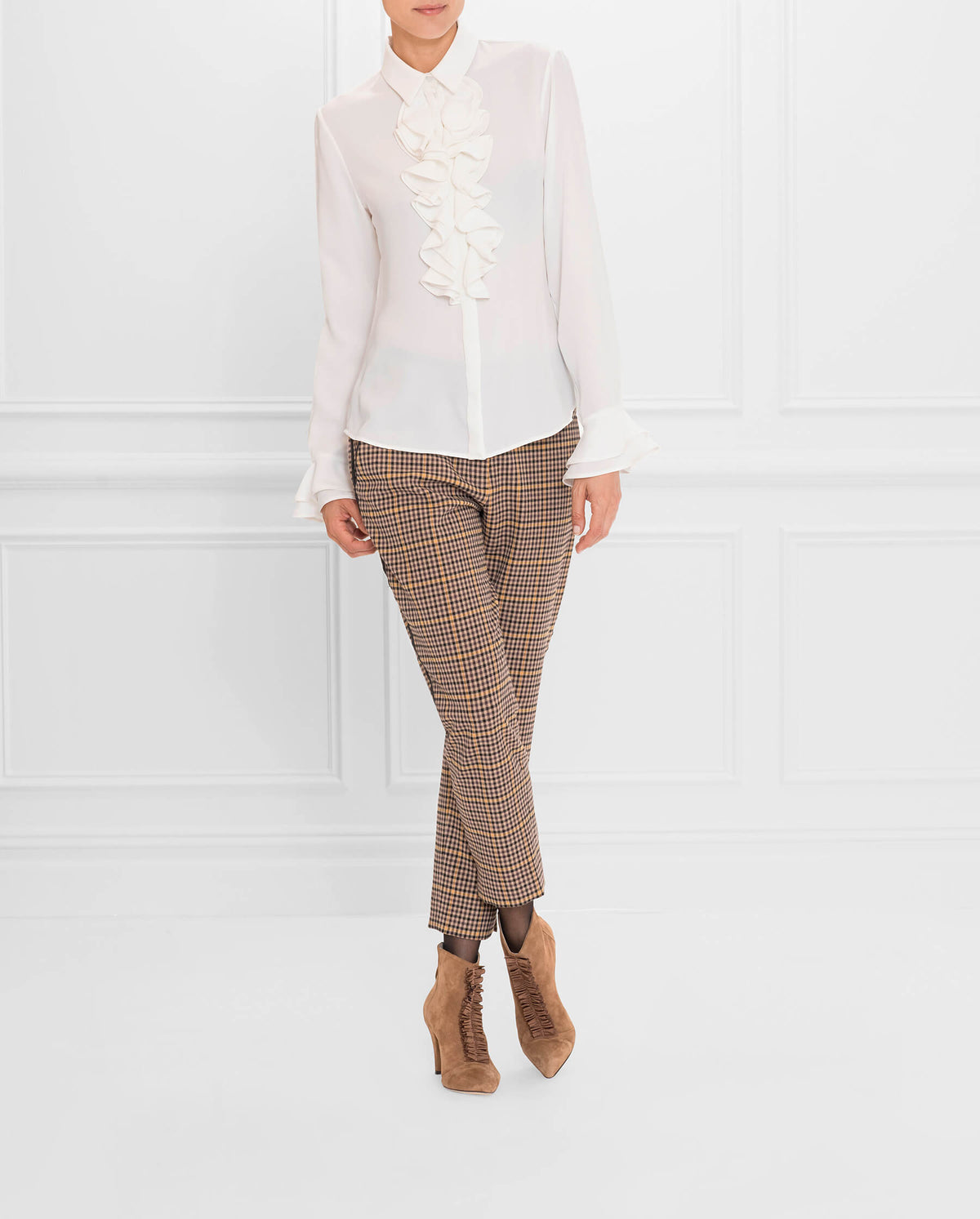 Moutarde / Pantalon Sepia