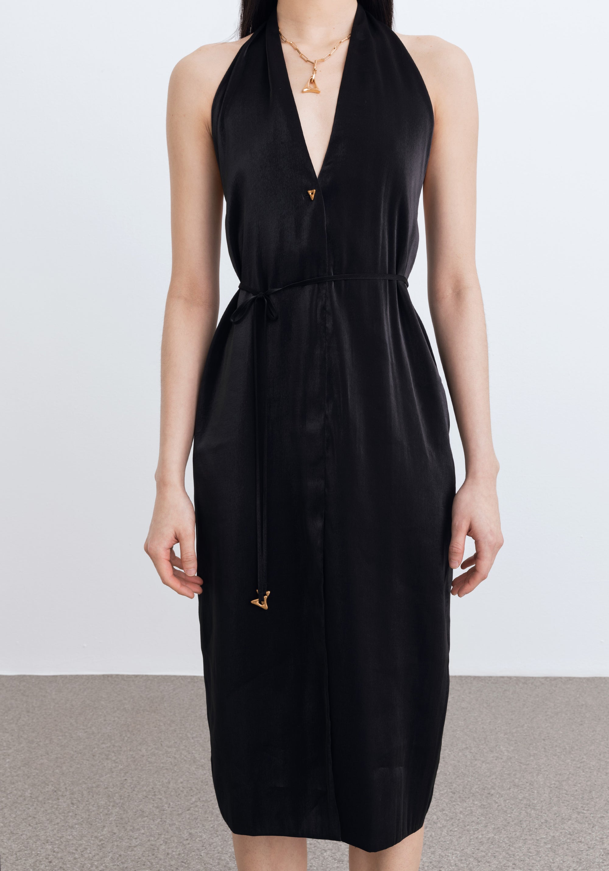 Robe Seraphine dos nu - Black