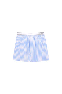 Boxer Serif Logo - Bleu Ciel