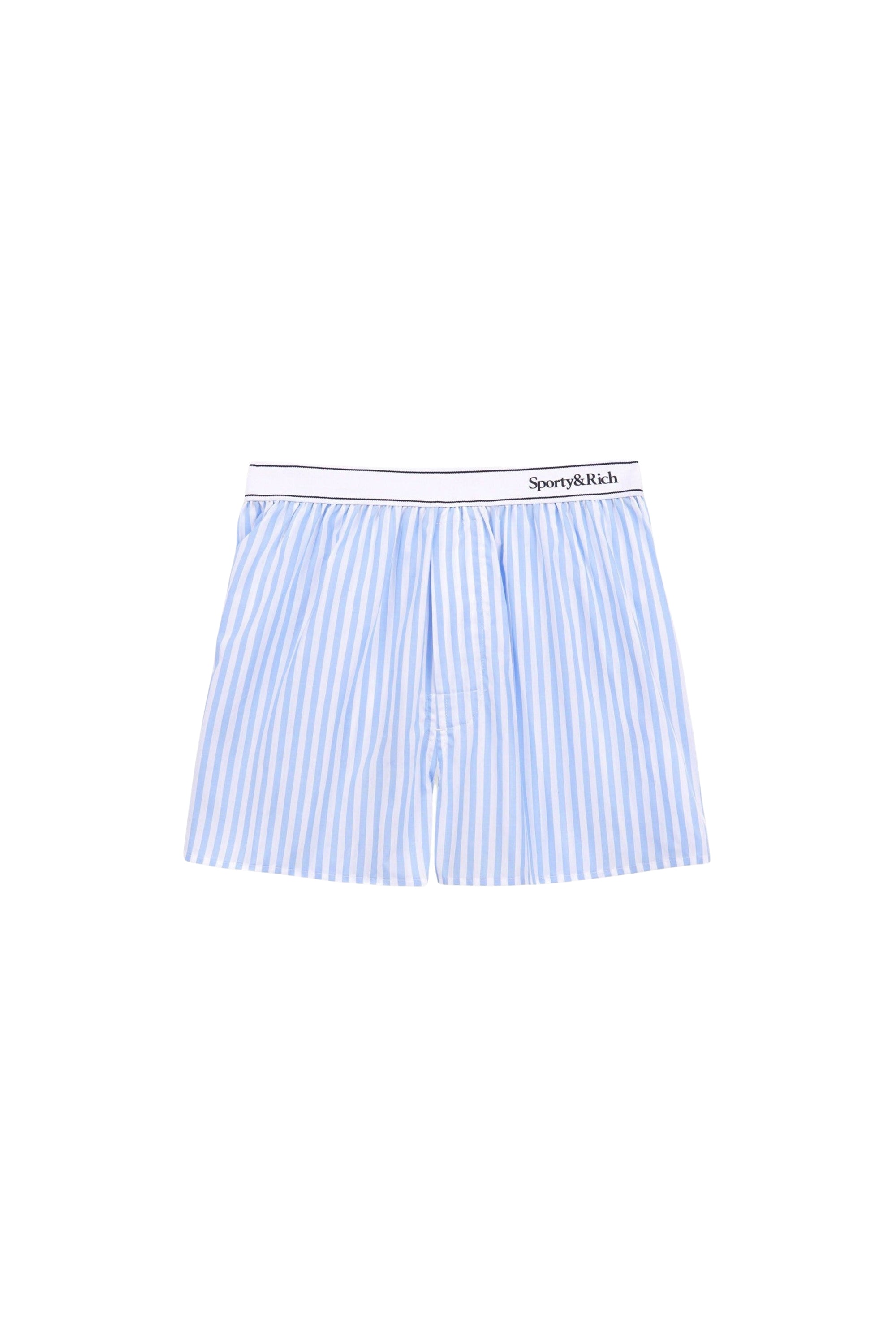 Boxer Serif Logo - Bleu Ciel