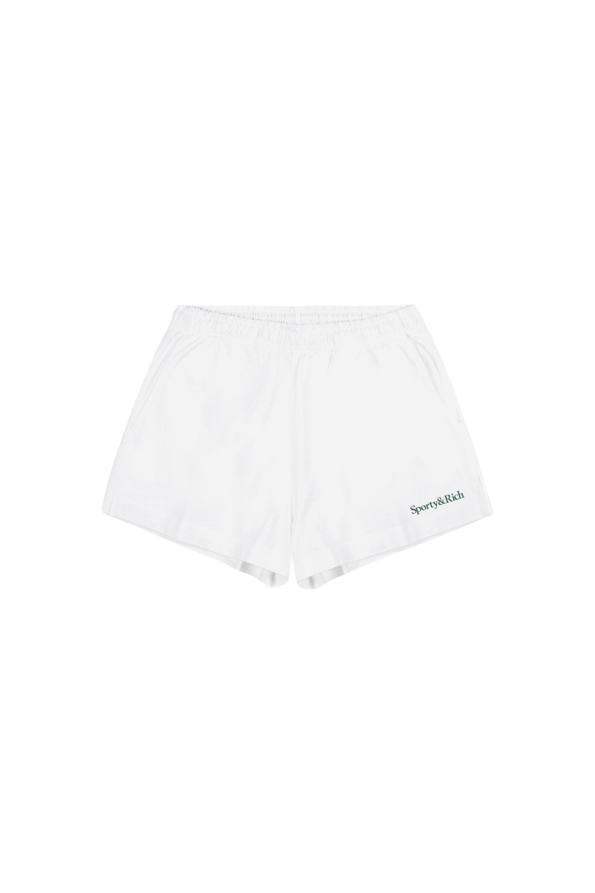 Short Script avec logo - White