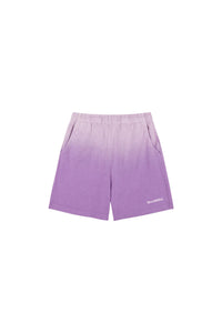 Short Script à broderie - Dip Dye Purple