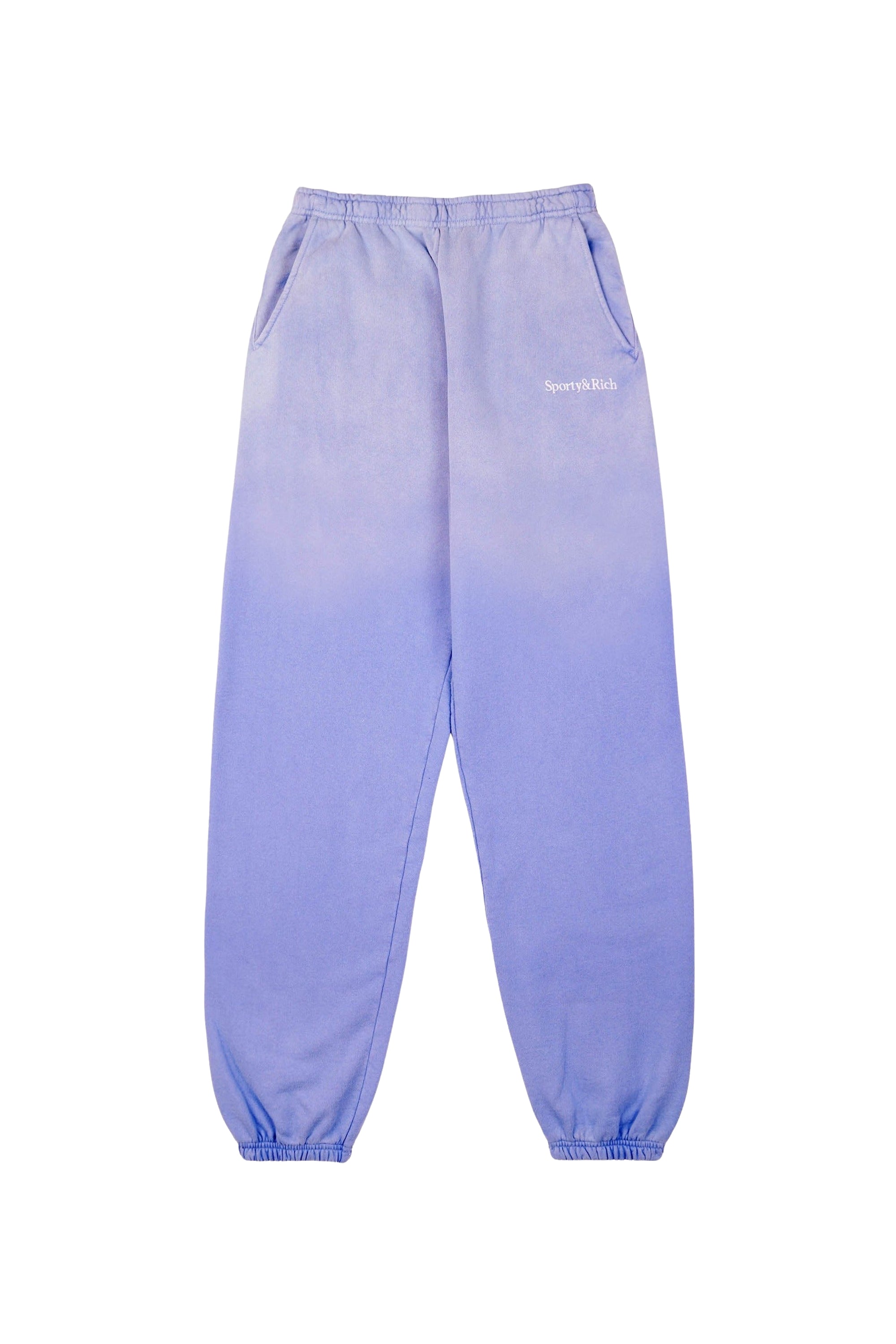 Pantalon de survêtement avec logo Serif - Bleu & Blanc