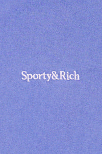 Pantalon de survêtement avec logo Serif - Bleu & Blanc