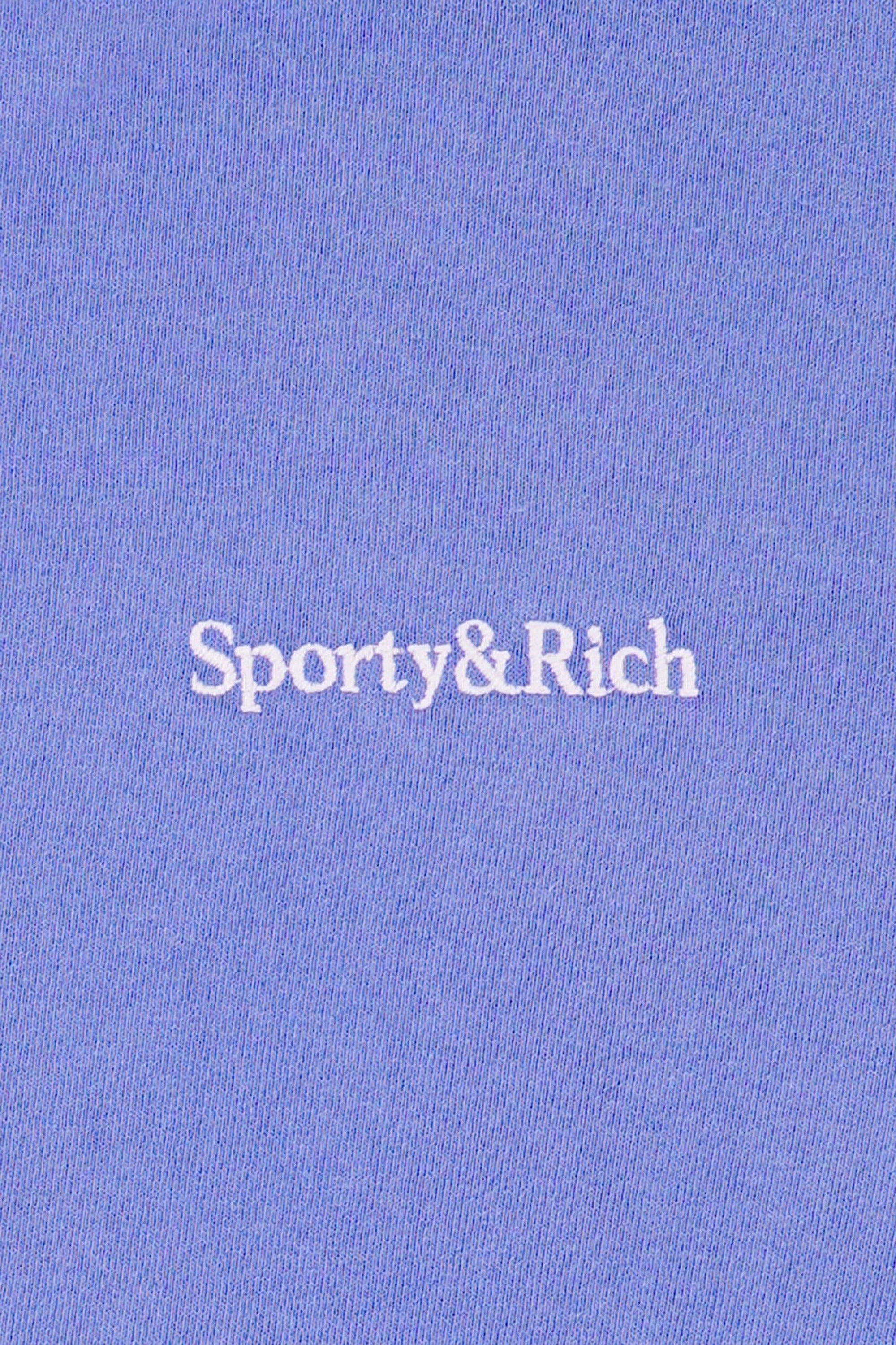 Pantalon de survêtement avec logo Serif - Bleu & Blanc