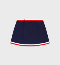 Jupe Script avec logo - Navy & White & Red
