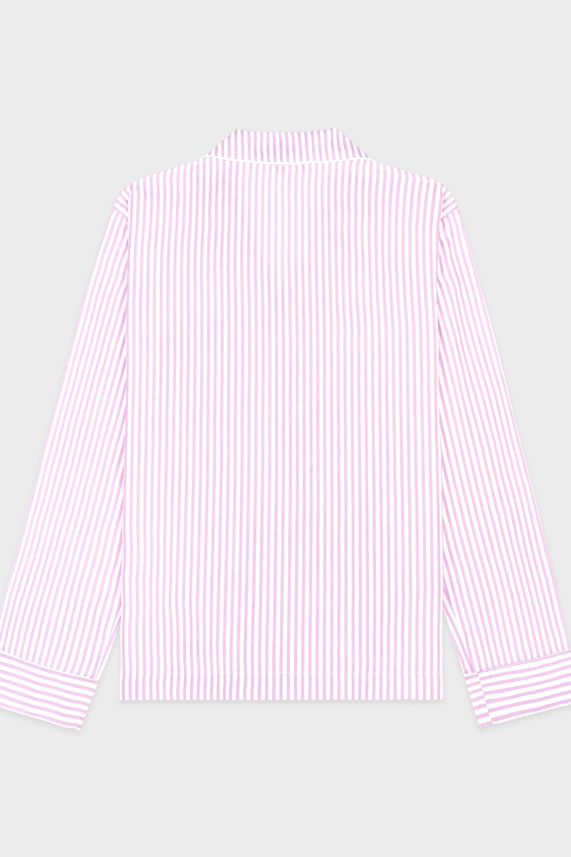 Chemise de pyjama avec logo Serif - Lila