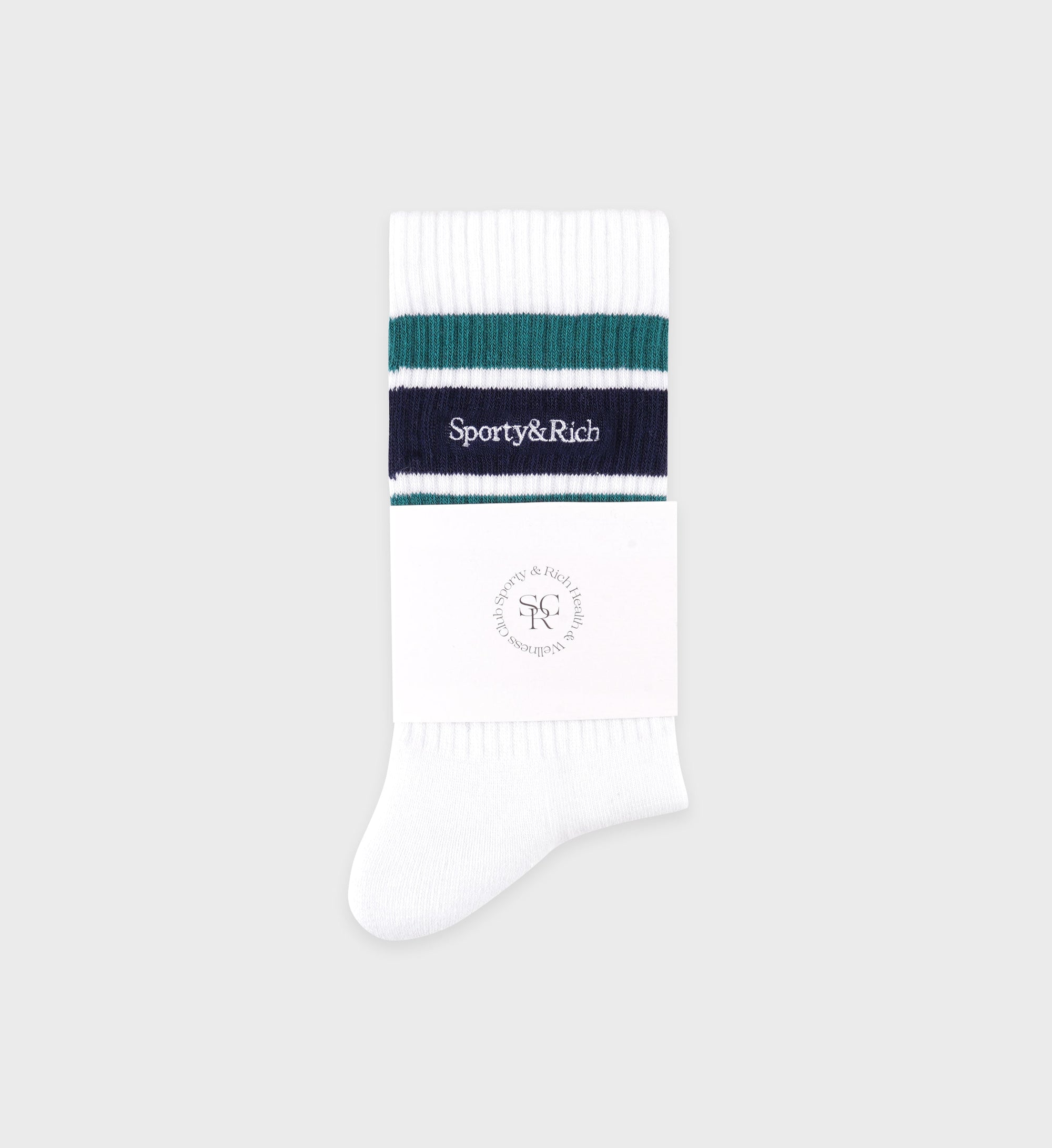 Chaussettes avec logo - White Navy & Alpine