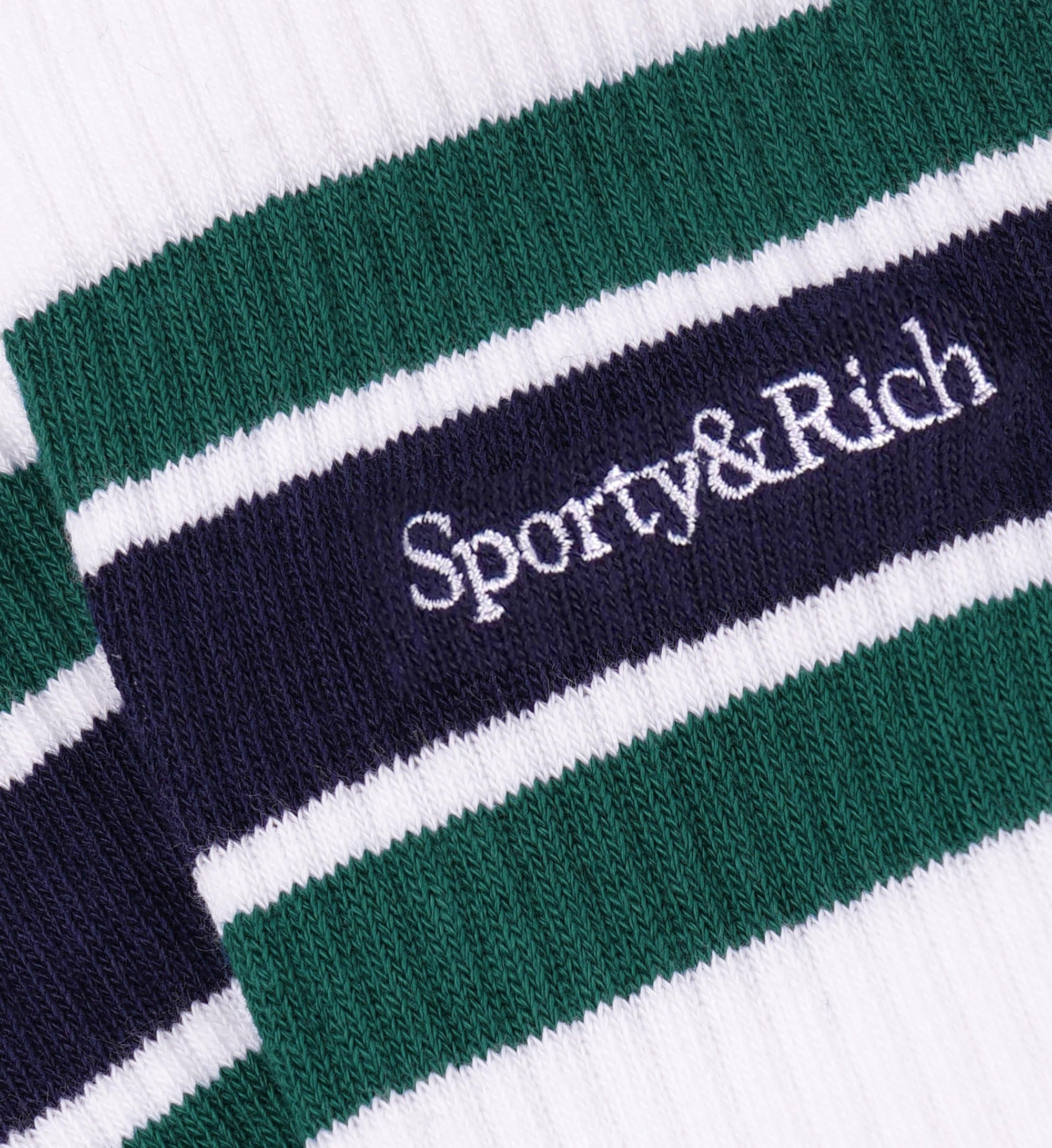 Chaussettes Script avec logo - White & Alpine