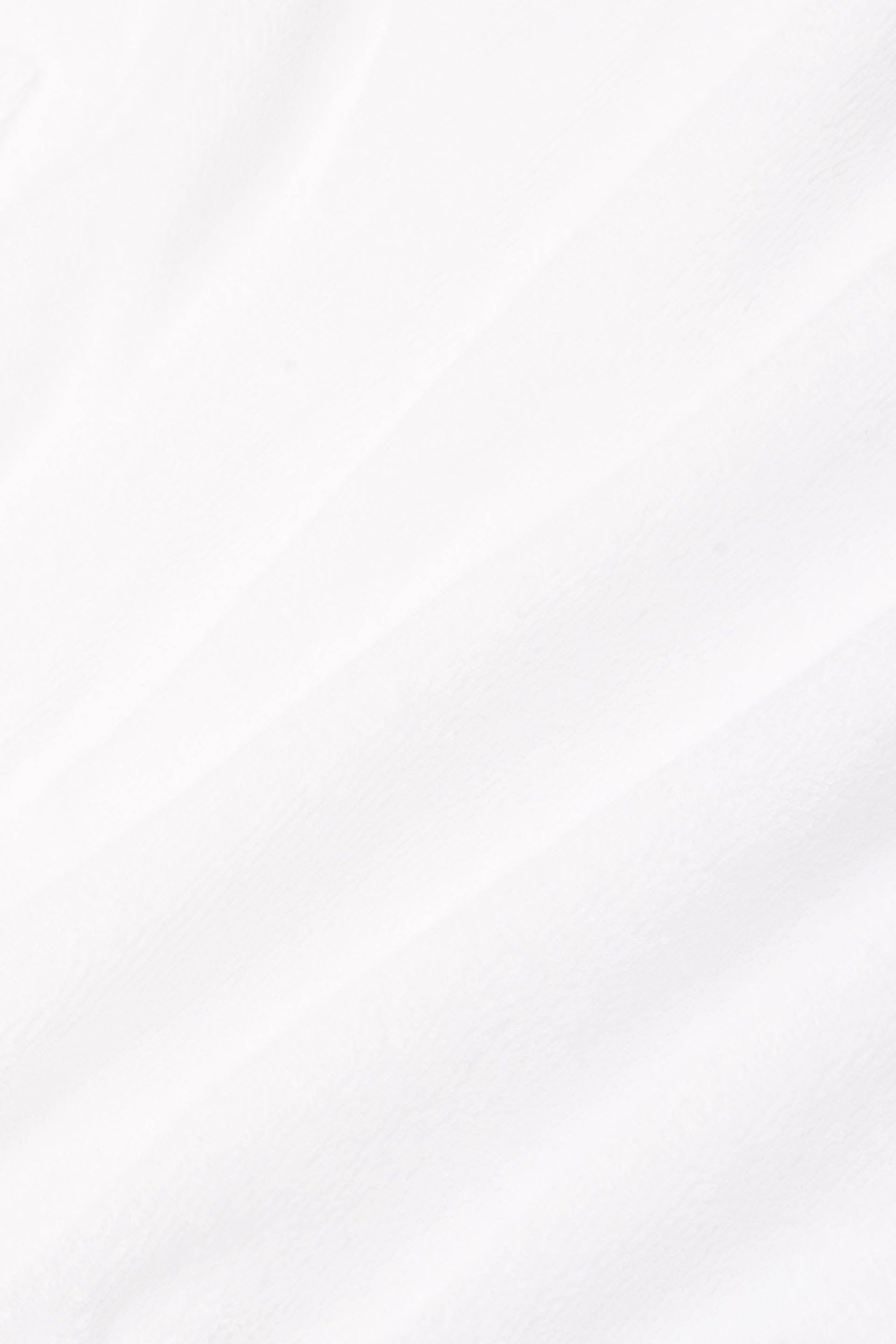 Serif Logo Terry Skirt - White & Navy