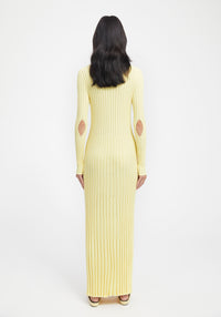 Robe longue Serise - Yellow