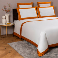 BOLD / DOUBLE KING PARURE HOUSSE DE COUETTE AVEC 2 TAIE D'OREILLER 51X71 ET UN DRAP PLAT