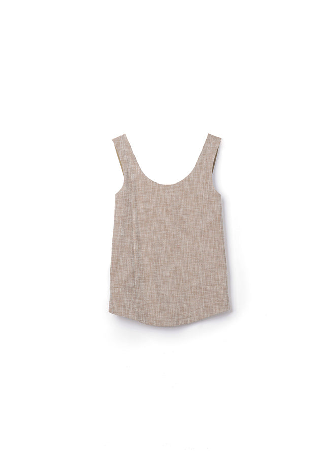 Débardeur Seven sans manches - Beige