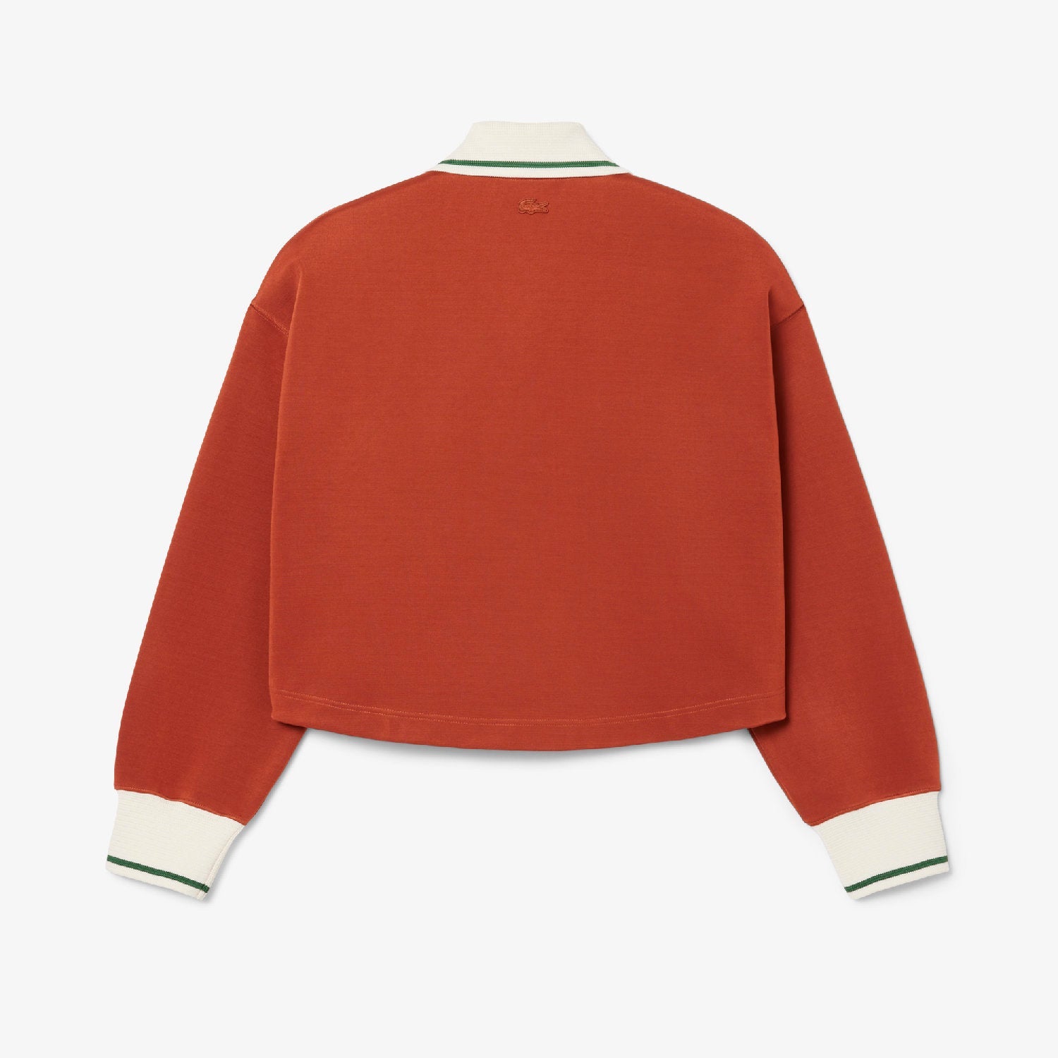 Sweatshirt court et oversize - Briquette