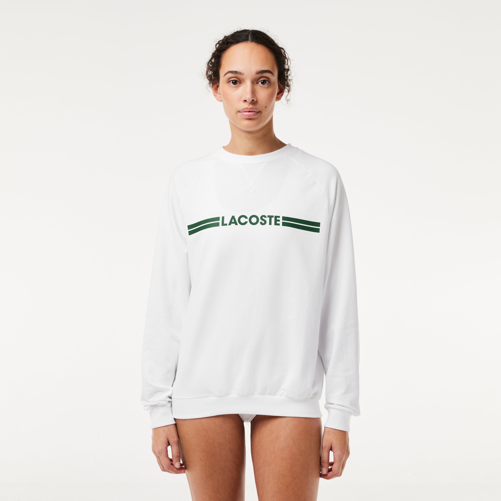 Sweatshirt LW - Blanc & Vert