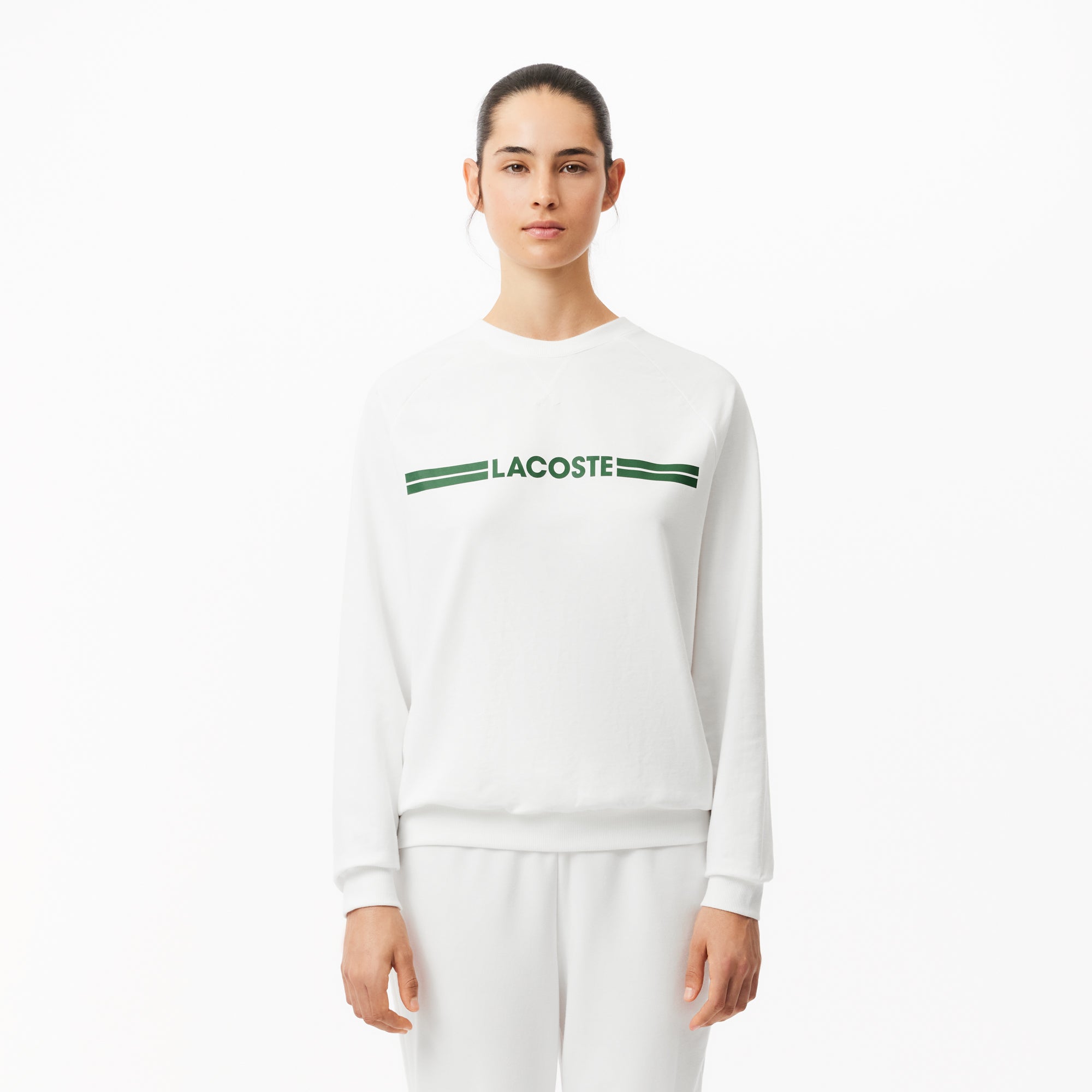 Sweatshirt LW - Blanc & Vert