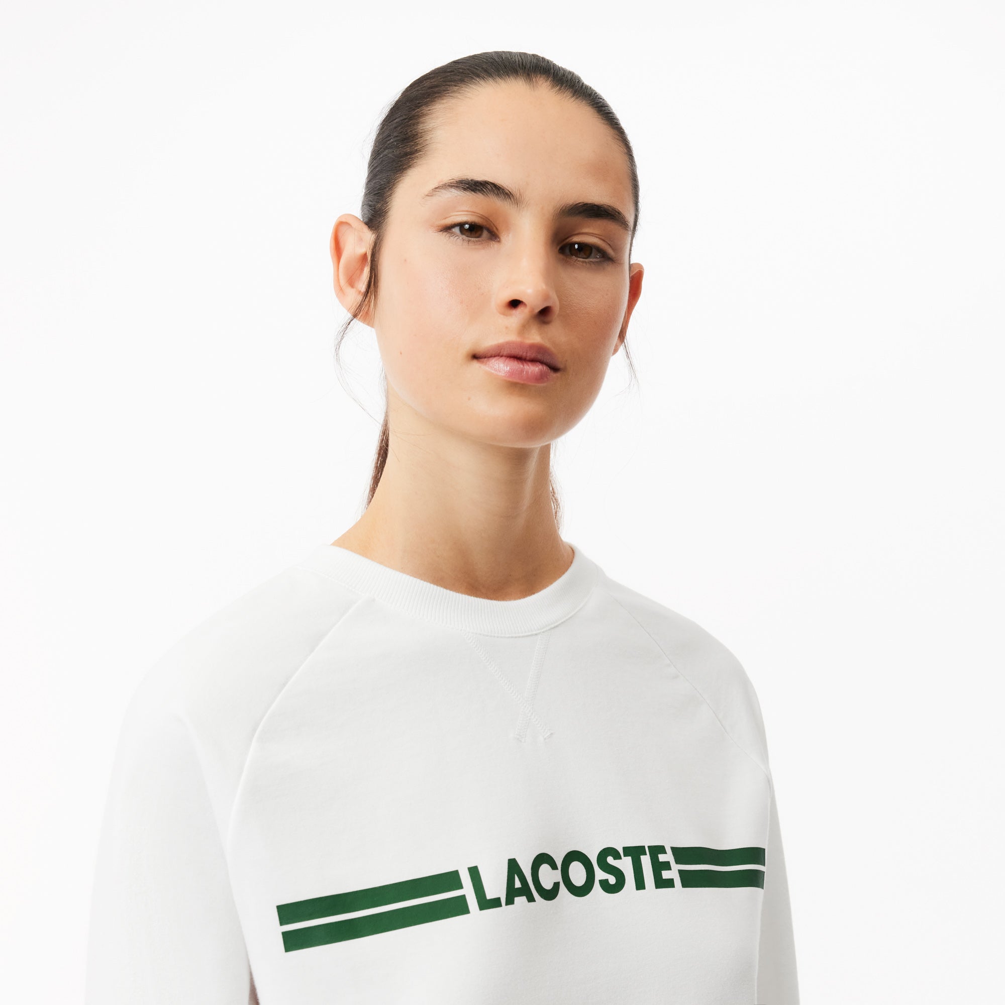 Sweatshirt LW - Blanc & Vert