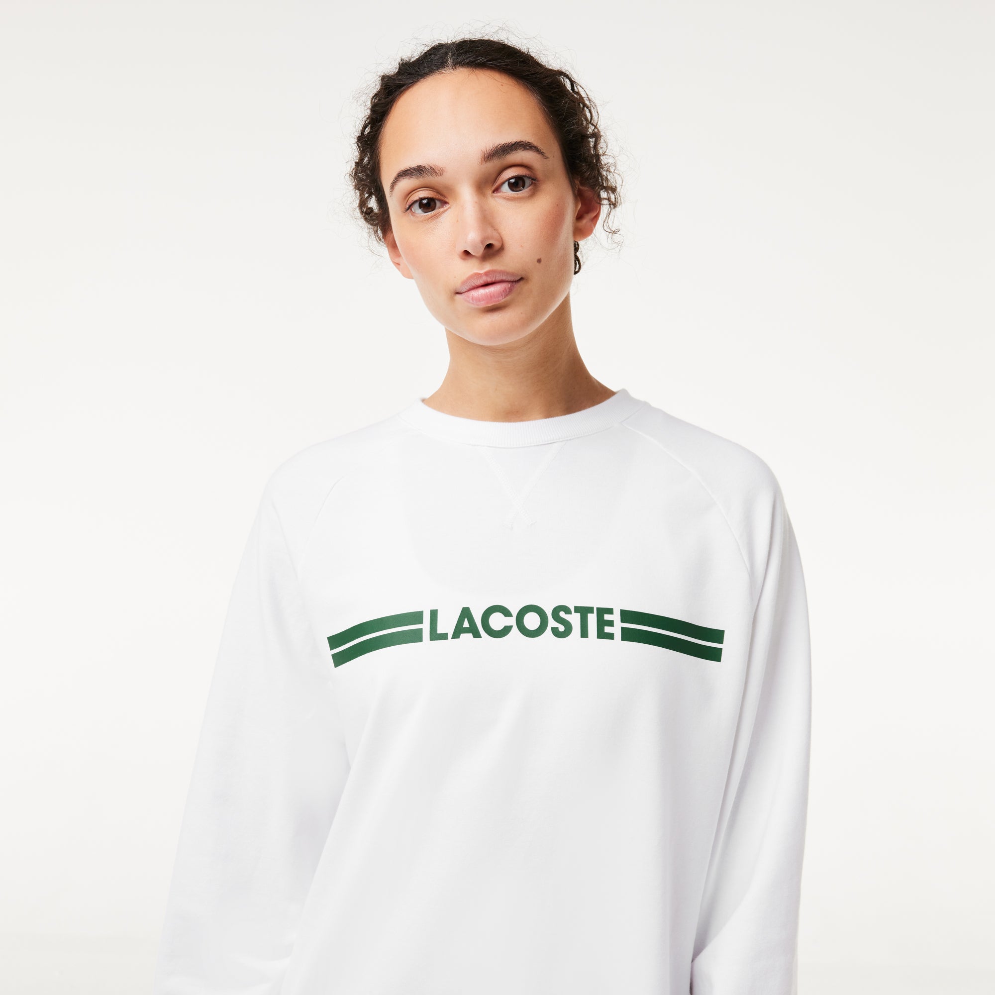 Sweatshirt LW - Blanc & Vert