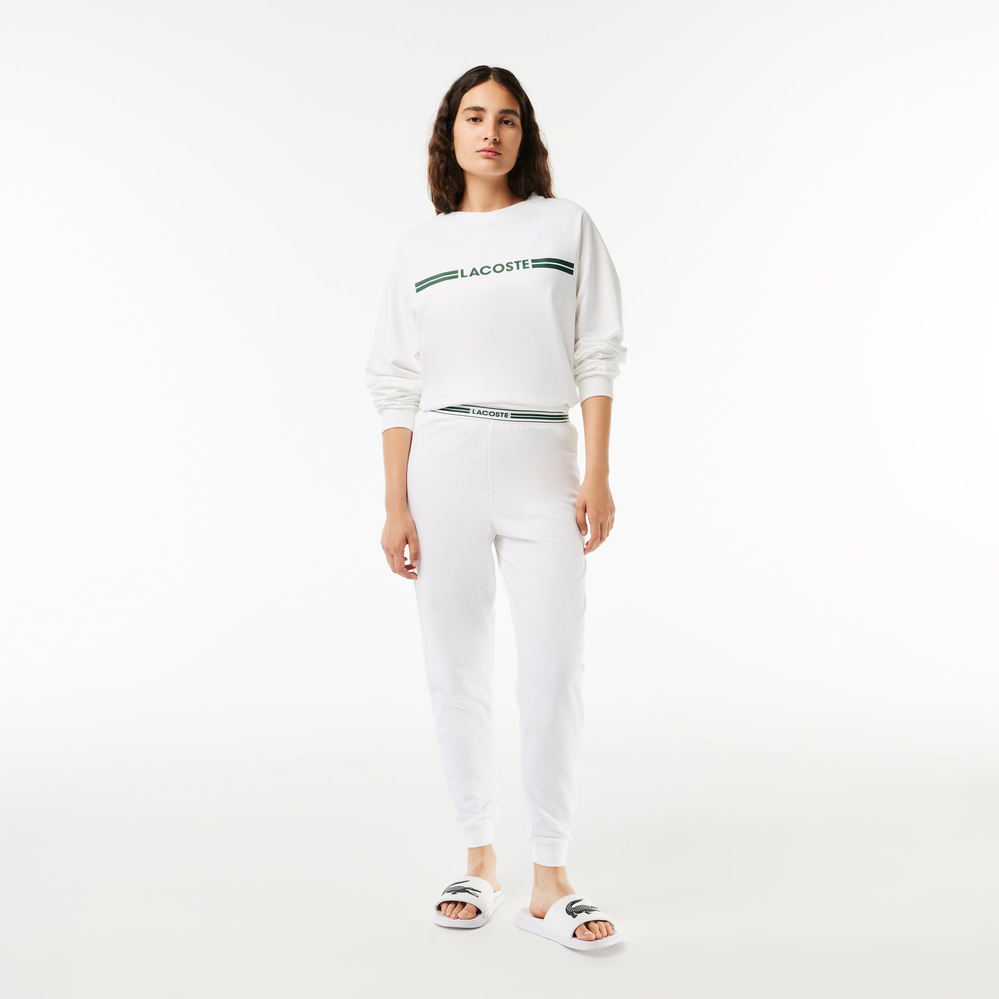 Sweatshirt LW - Blanc & Vert
