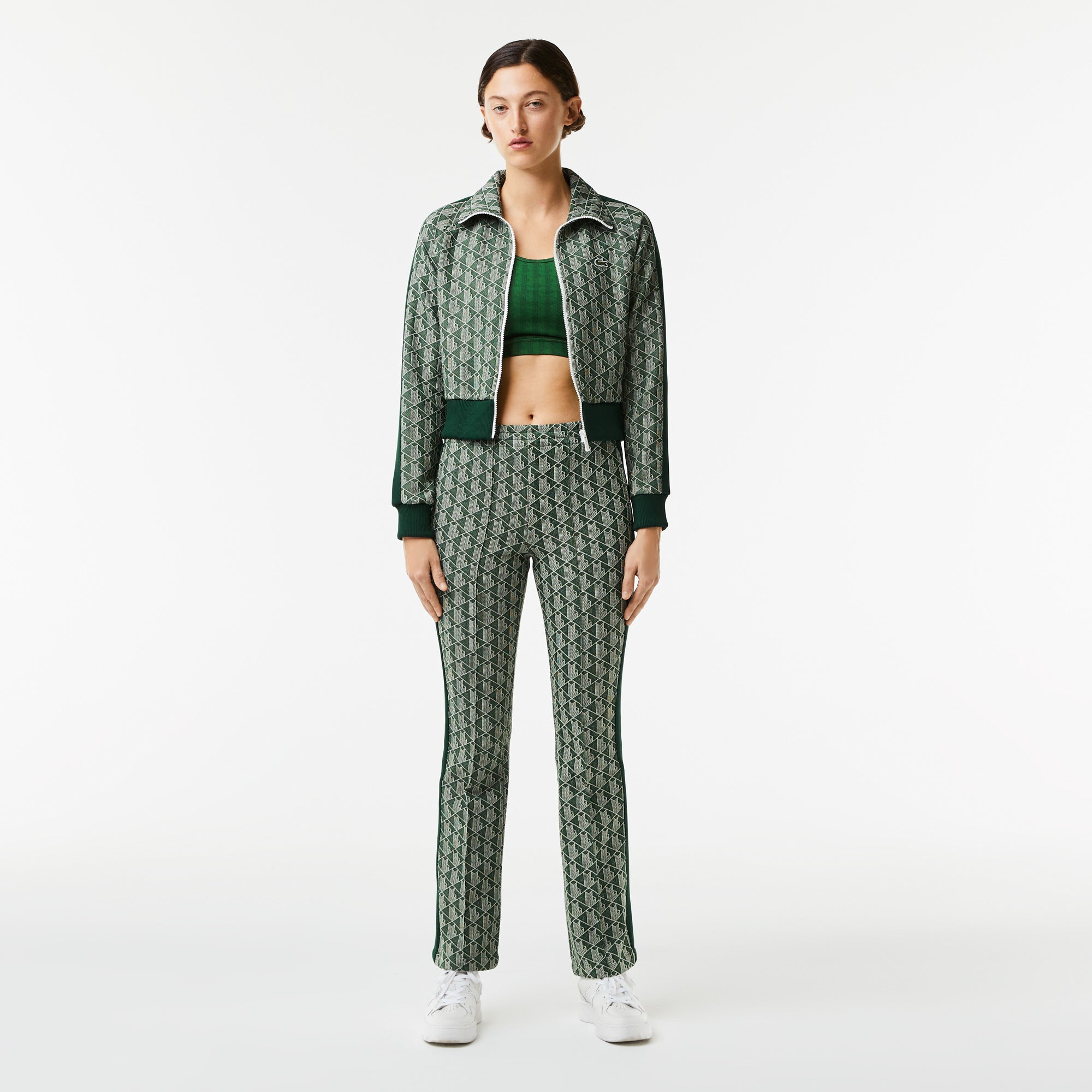 Sweatshirt - Vert & Copeau