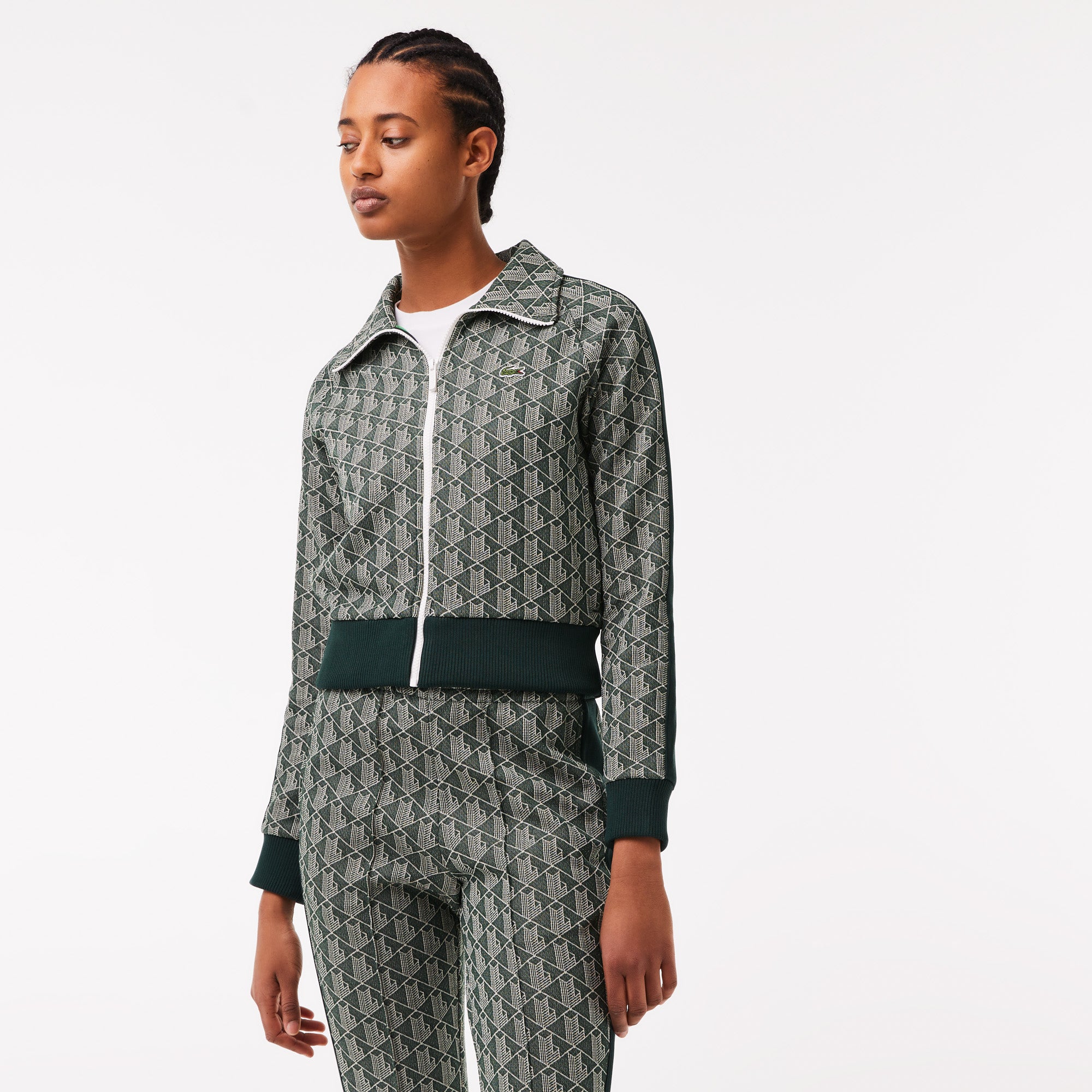 Sweatshirt - Vert & Copeau